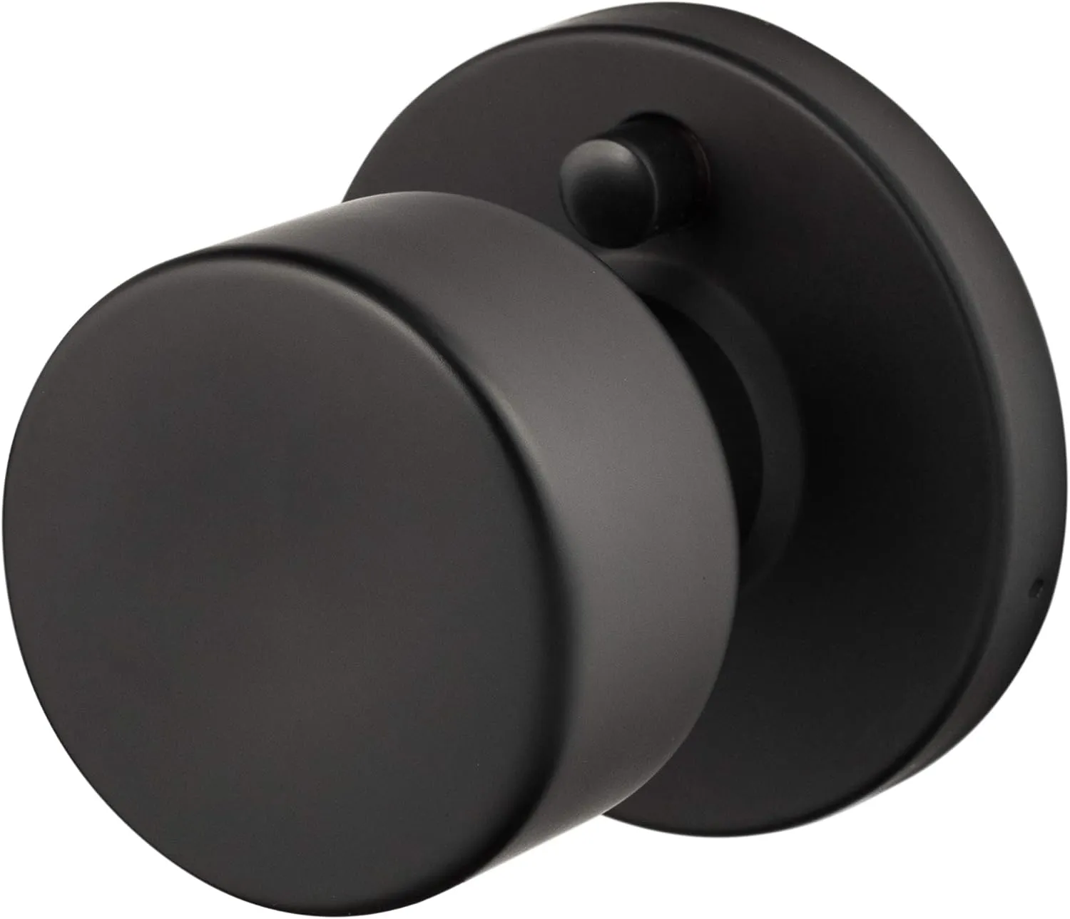 Sure-Loc Hardware BG102 FBL Bergen Round Privacy Knobset, Flat Black