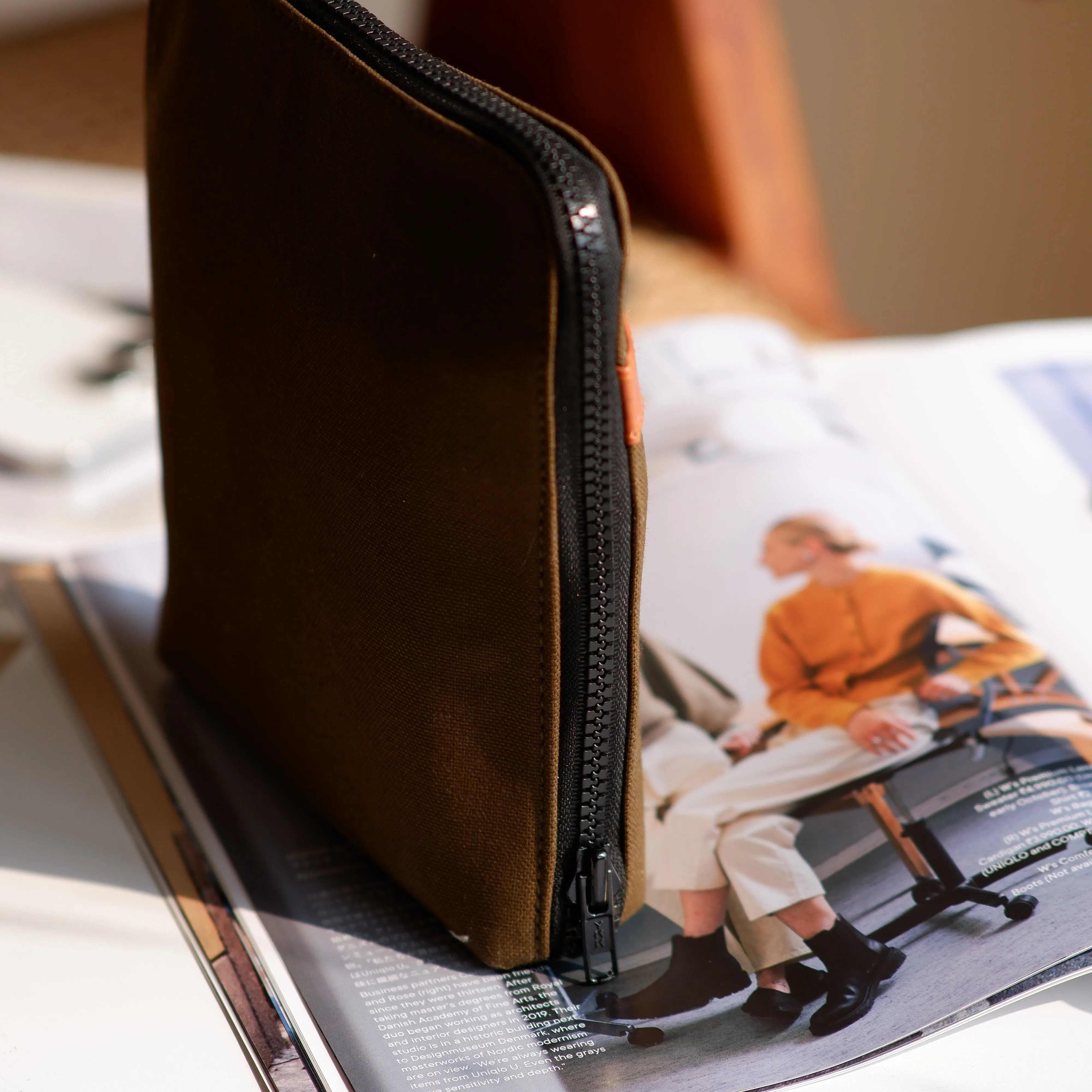 Tech Folio Mini - Olive Green