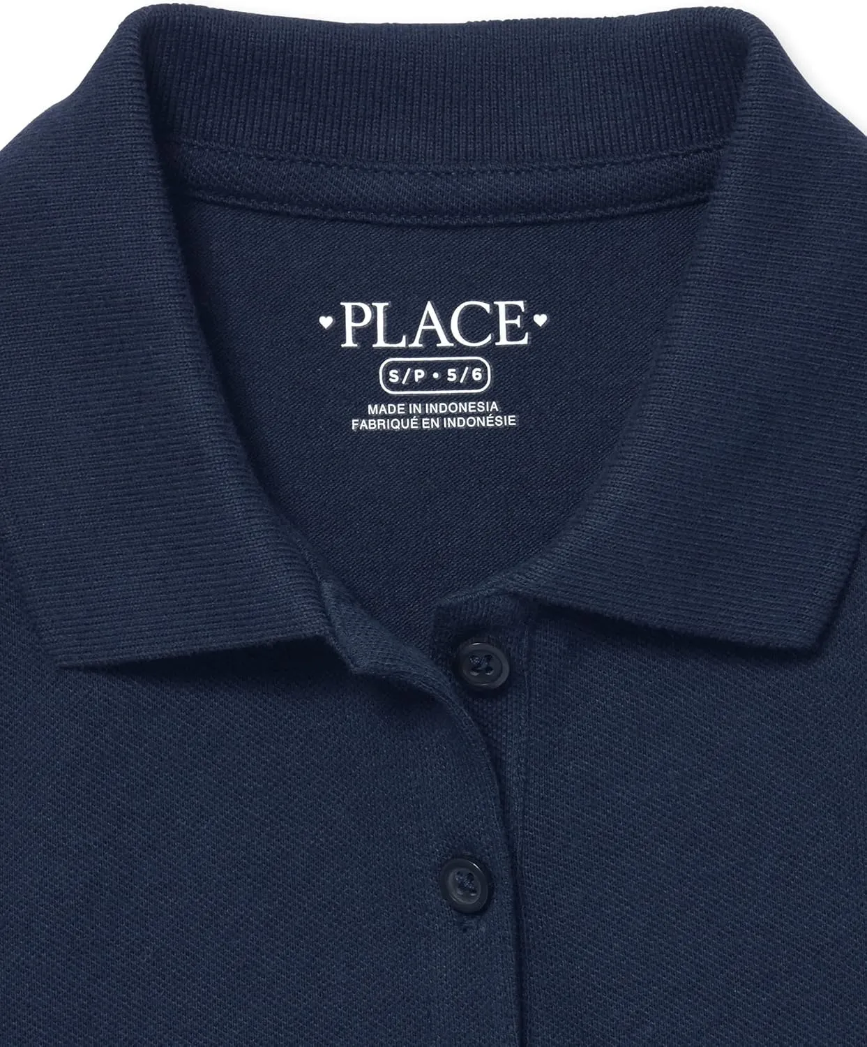 The Children's Place Girls' Long Sleeve Pique Polo 2 Pack