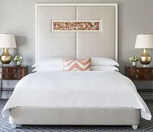 The Ritz-Carlton Hotel Classic White Duvet Cover - White - Queen