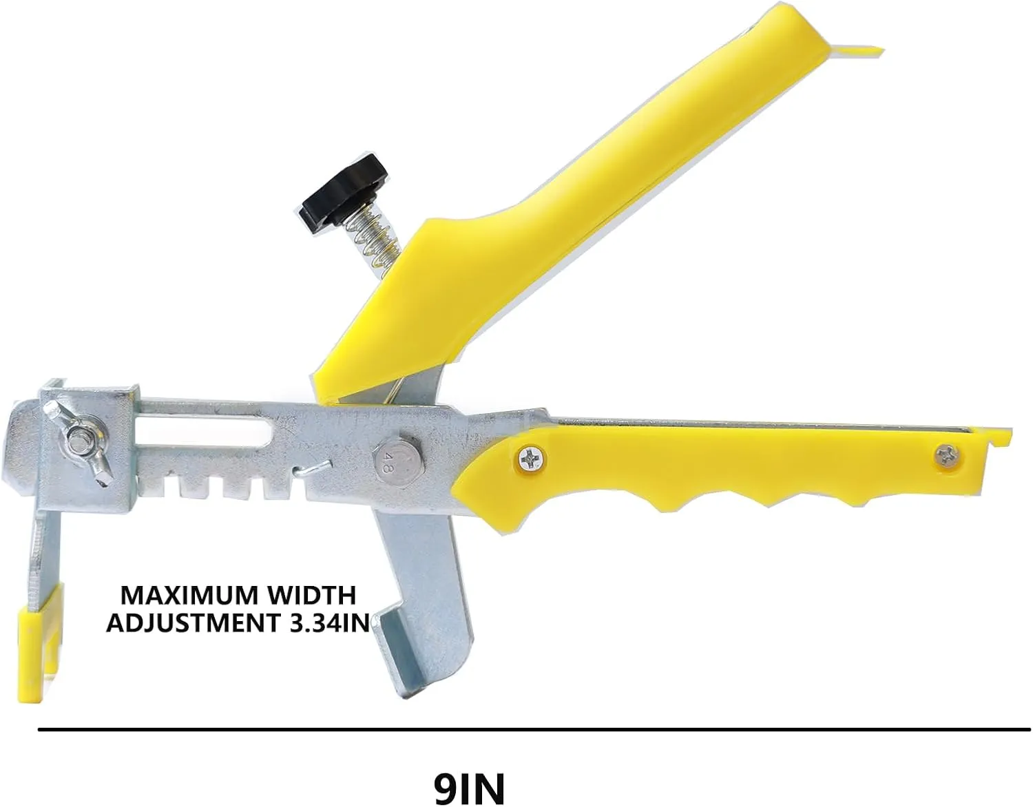 Tile Leveling System with 300 Premium Blue Tile Spacers, 100 Reusable Wedges, and Tile Plier - Professional DIY Tile Leveling Kit（1/8inch,3.0mm）