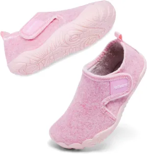 Toddler Winter Slippers Soft Warm Fleece Cozy House Non Slip Lightweight Bedroom Slippers for Girls Boys