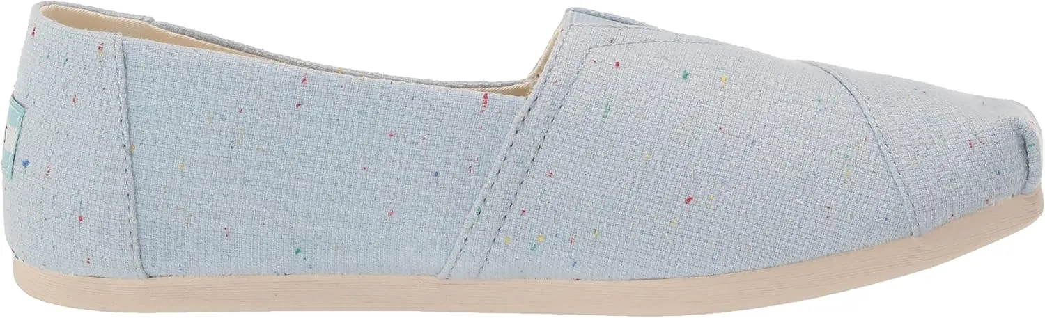 TOMS Women's Alpargata Speckled Recycled Cotton Loafer Flat
