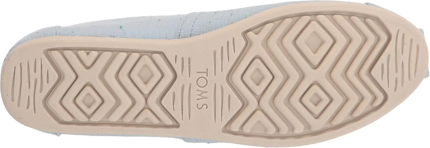 TOMS Women's Alpargata Speckled Recycled Cotton Loafer Flat