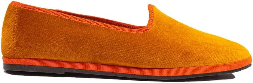 Tradizionale Friulane Shoes for Women – Velvet Ballet Slippers, Italian Handmade Women's Loafers & Slip-Ons, Elegant Indoor Slippers