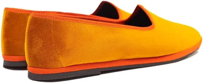 Tradizionale Friulane Shoes for Women – Velvet Ballet Slippers, Italian Handmade Women's Loafers & Slip-Ons, Elegant Indoor Slippers