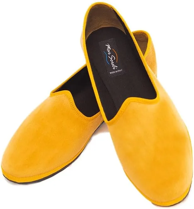 Tradizionale Friulane Shoes for Women – Velvet Ballet Slippers, Italian Handmade Women's Loafers & Slip-Ons, Elegant Indoor Slippers