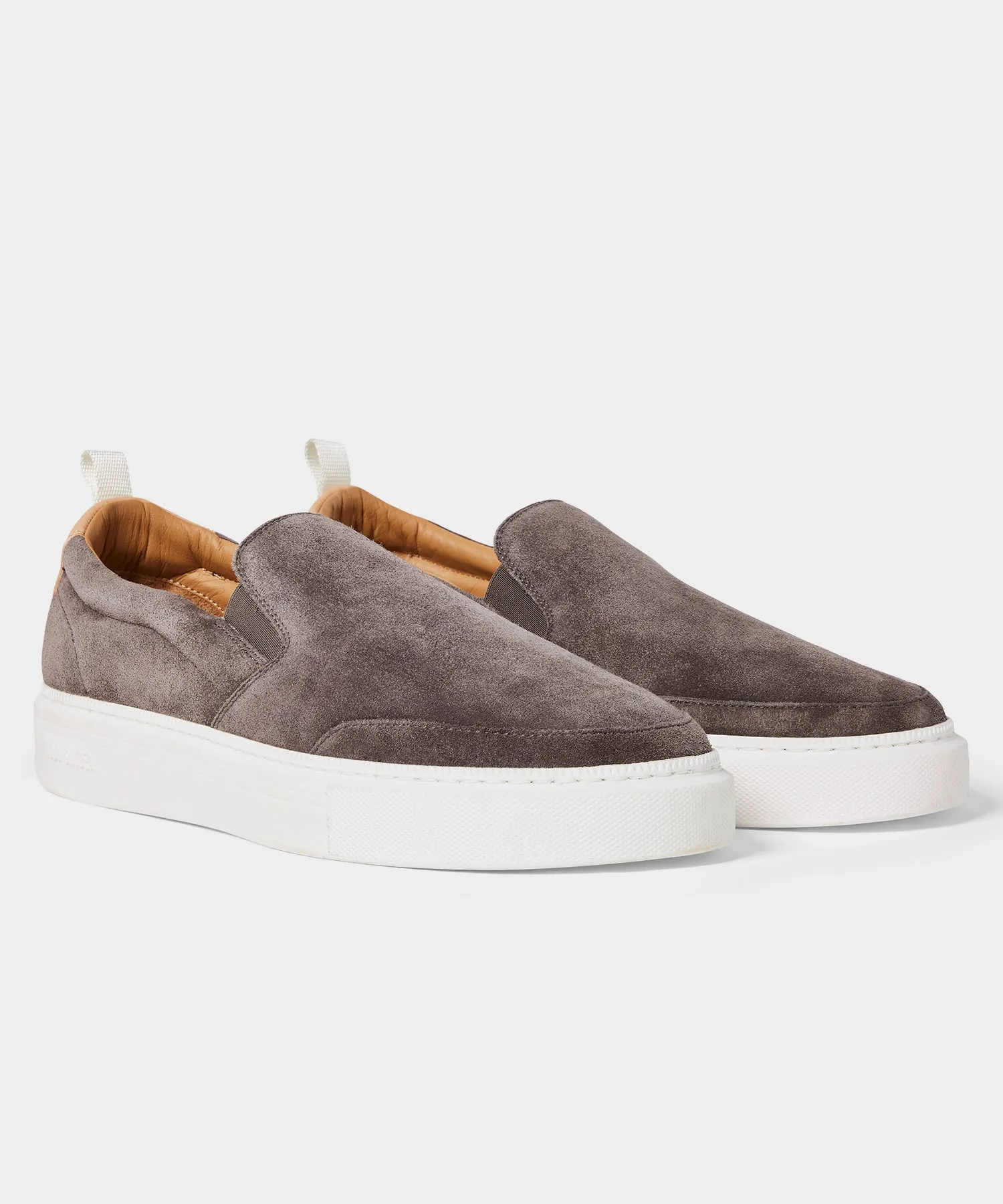 Tuscan Slip-On Sneaker in Charcoal