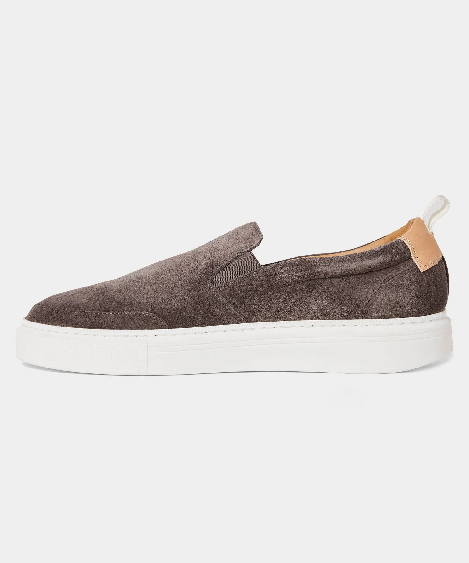 Tuscan Slip-On Sneaker in Charcoal