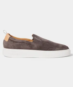 Tuscan Slip-On Sneaker in Charcoal