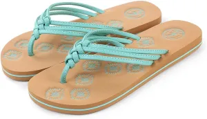 Unique Stylish Soft Fancy Design Rubber Slippers Flip Flops for Womens and Teen Girls for Home Use