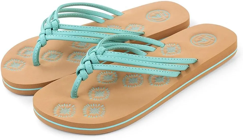 Unique Stylish Soft Fancy Design Rubber Slippers Flip Flops for Womens and Teen Girls for Home Use