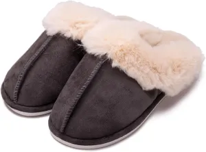 Unisex Men's and Women's Slipper Fluffy Soft Warm House Slippers Cozy Plush for Indoor Outdoor Winter Bedroom Shoes