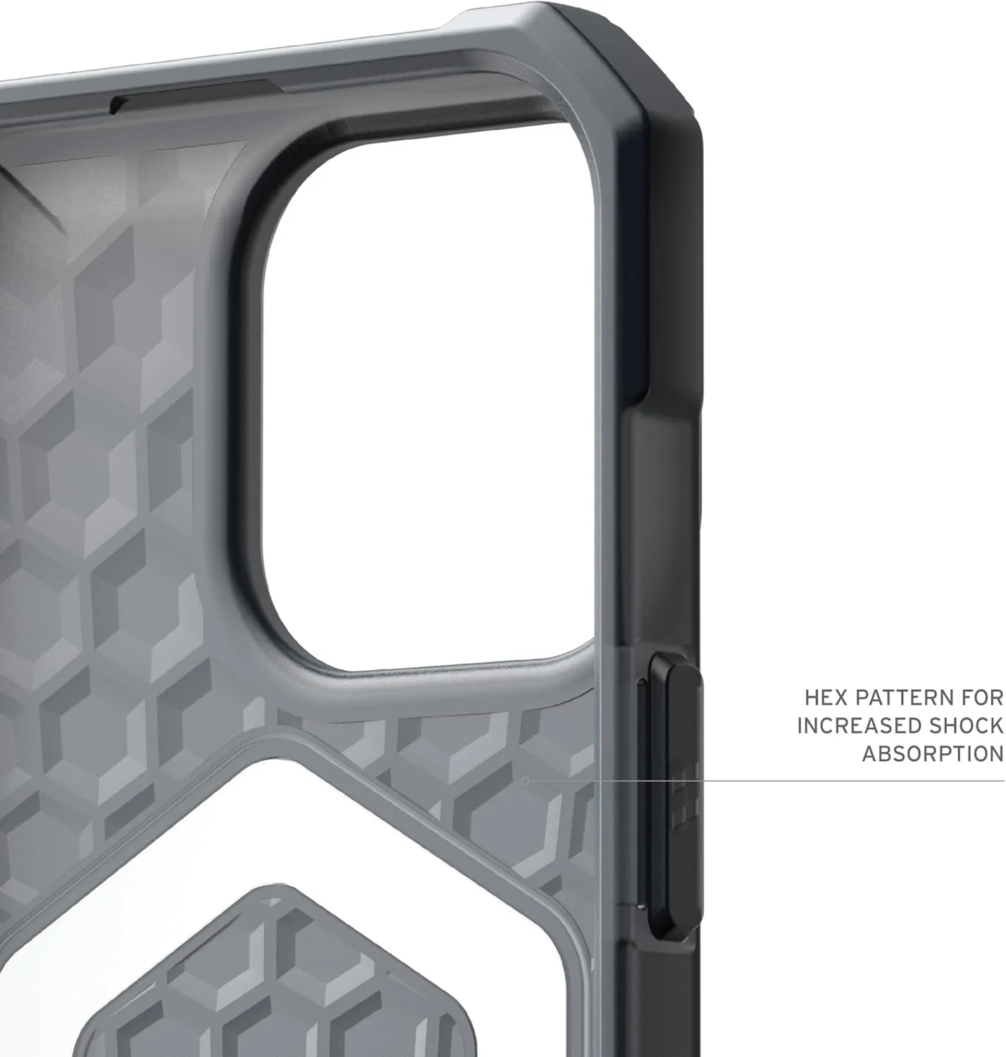 URBAN ARMOR GEAR UAG Designed for iPhone 16 Pro Max Case 6.9" Essential Armor - Compatible with MagSafe Charging Rugged Slim Sleek Shockproof Anti-Slip Military Grade Protective Cover, Ash