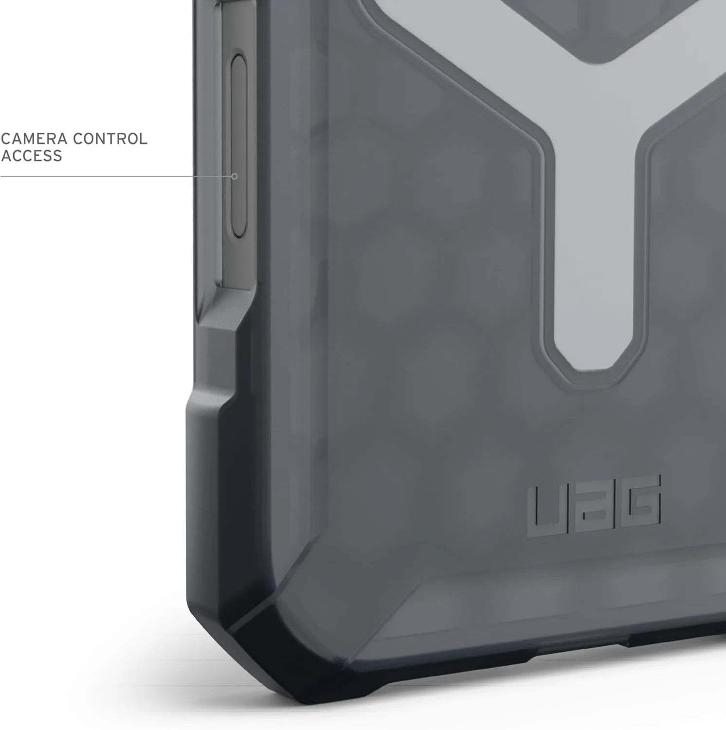 URBAN ARMOR GEAR UAG Designed for iPhone 16 Pro Max Case 6.9" Essential Armor - Compatible with MagSafe Charging Rugged Slim Sleek Shockproof Anti-Slip Military Grade Protective Cover, Ash