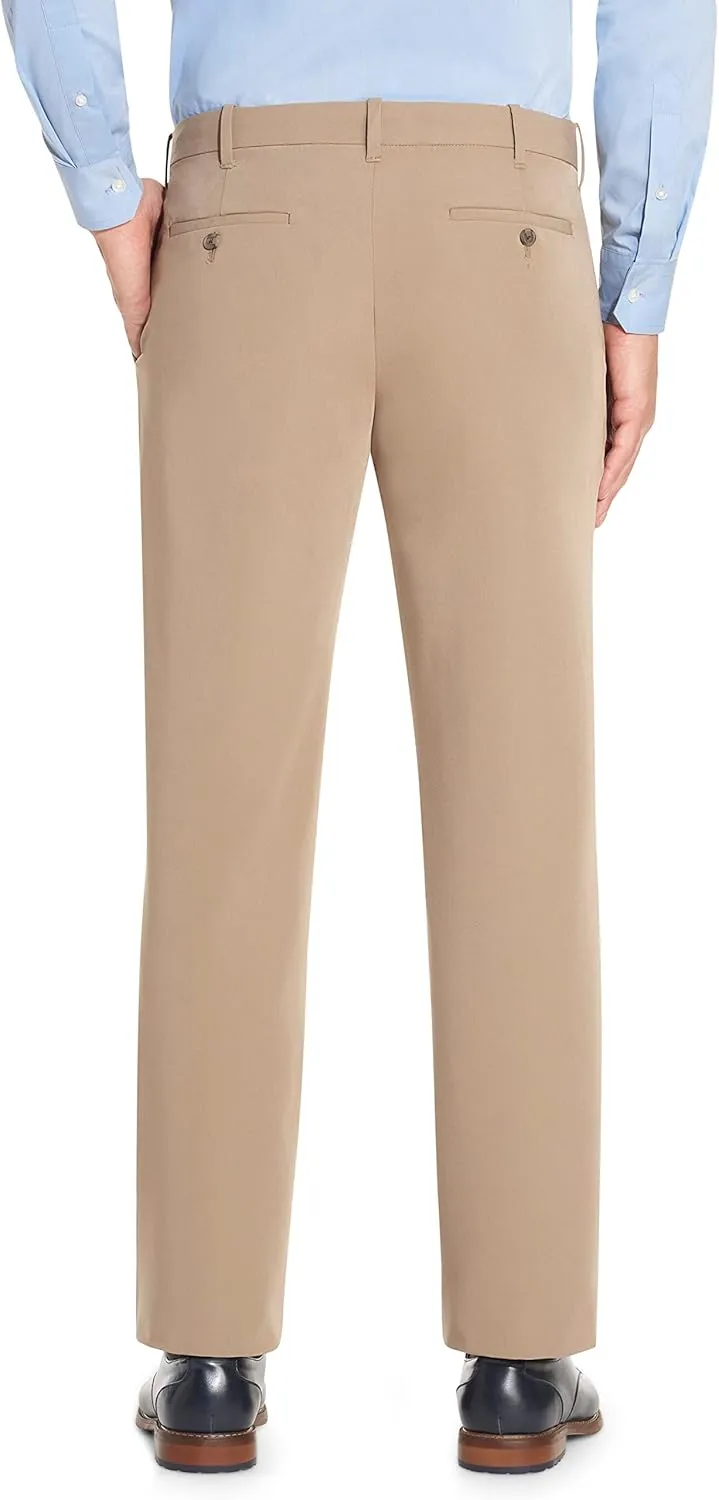 Van Heusen Men's Flex Flat Front Straight Fit Pant