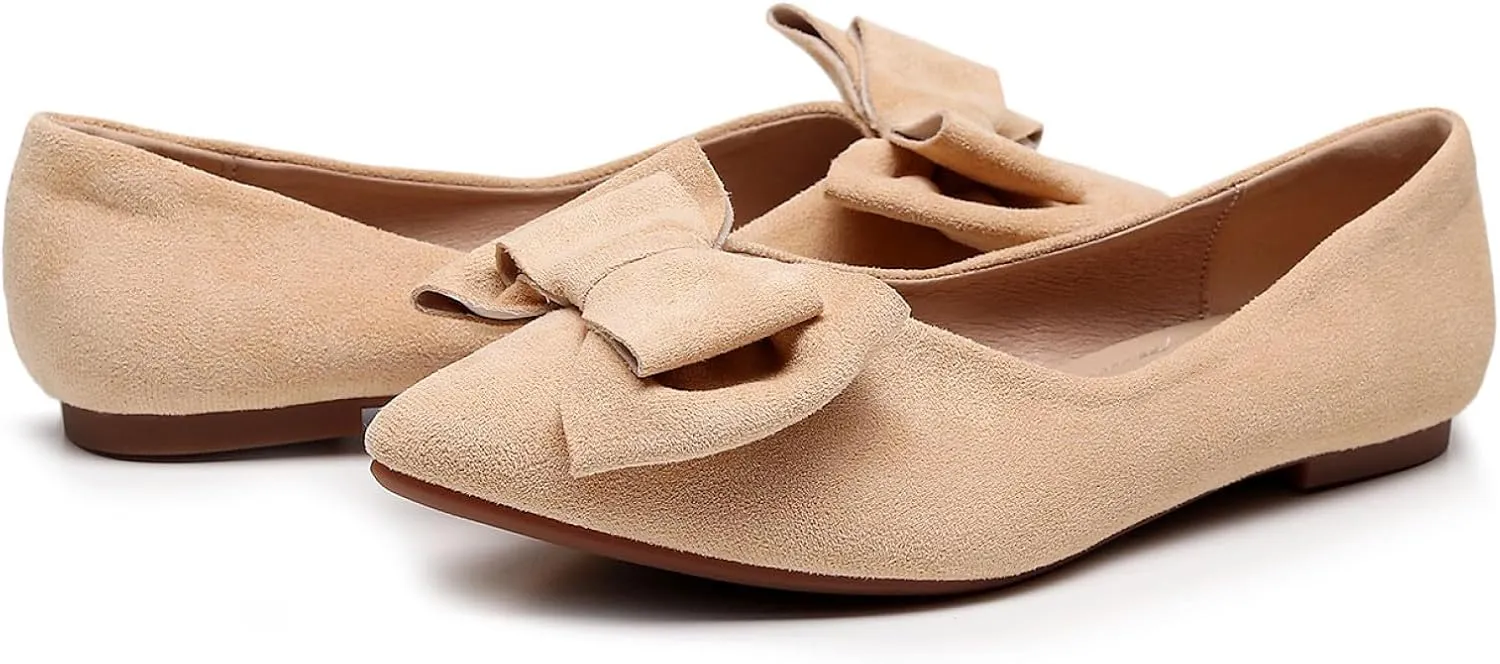 VenusCelia Women's Butterfly Flat Shoe
