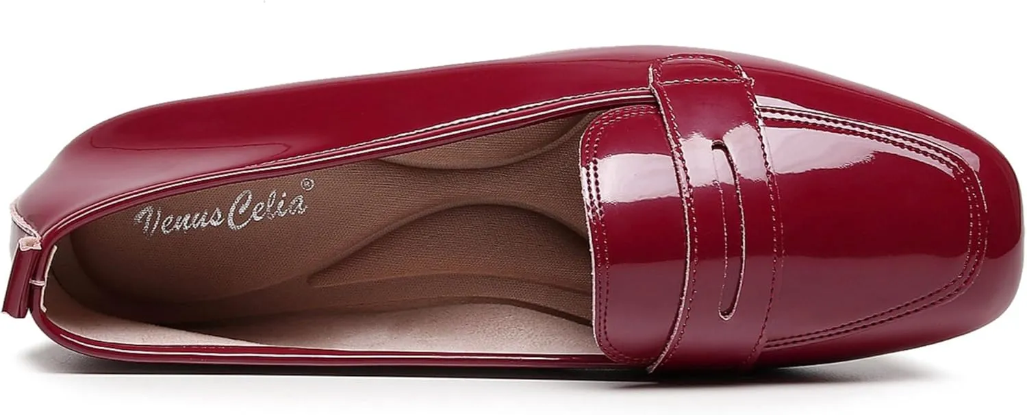 VenusCelia Women's CloseFitting Flat Shoe