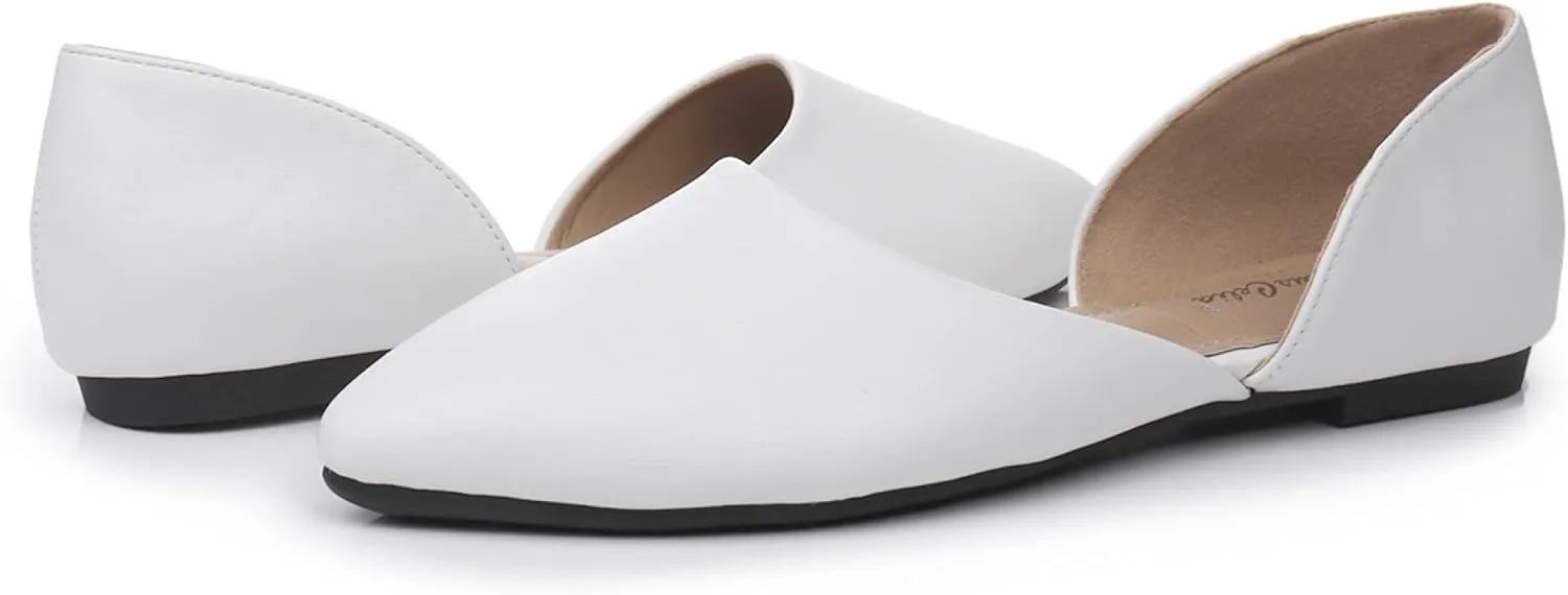VenusCelia Women's D'Orsay Flat Shoe