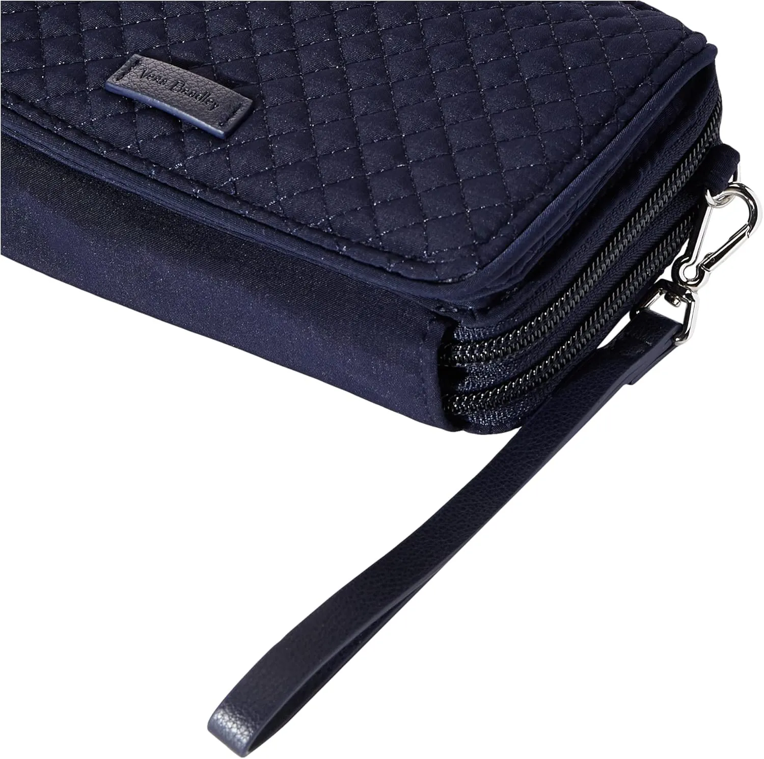 Vera Bradley Women's Microfiber All in One Crossbody Purse with RFID Protection