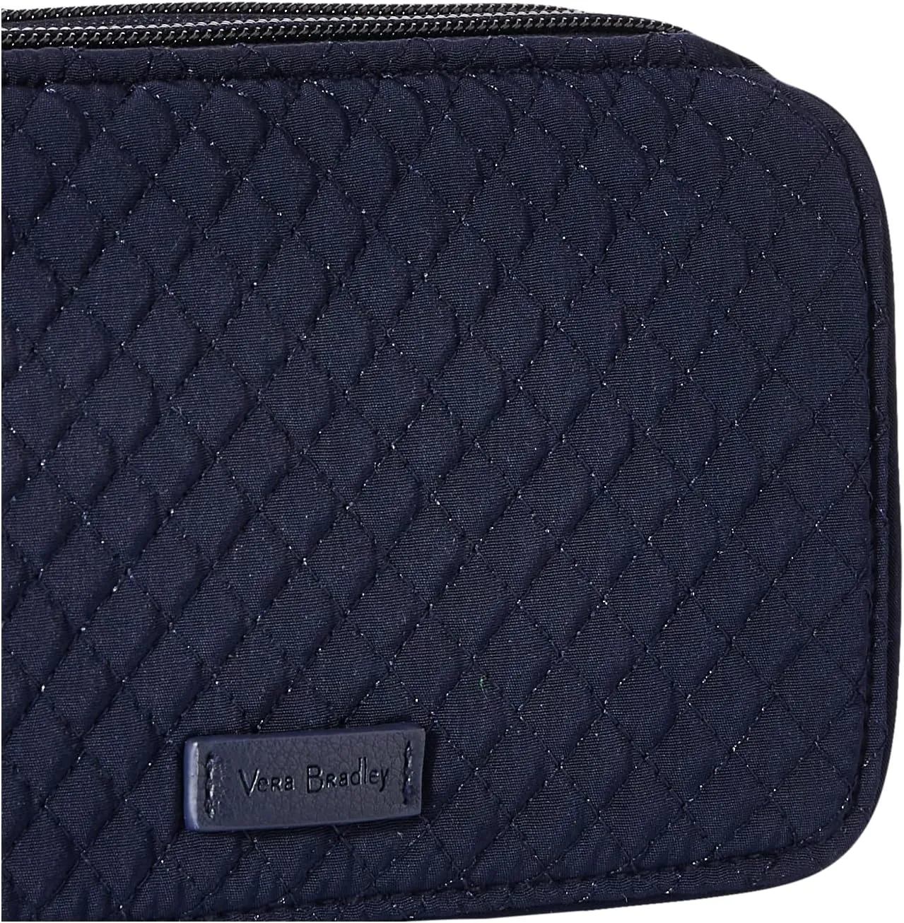 Vera Bradley Women's Microfiber All in One Crossbody Purse with RFID Protection