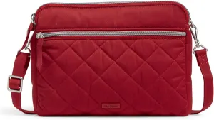 Vera Bradley Women's Performance Twill Triple Compartment Crossbody Purse