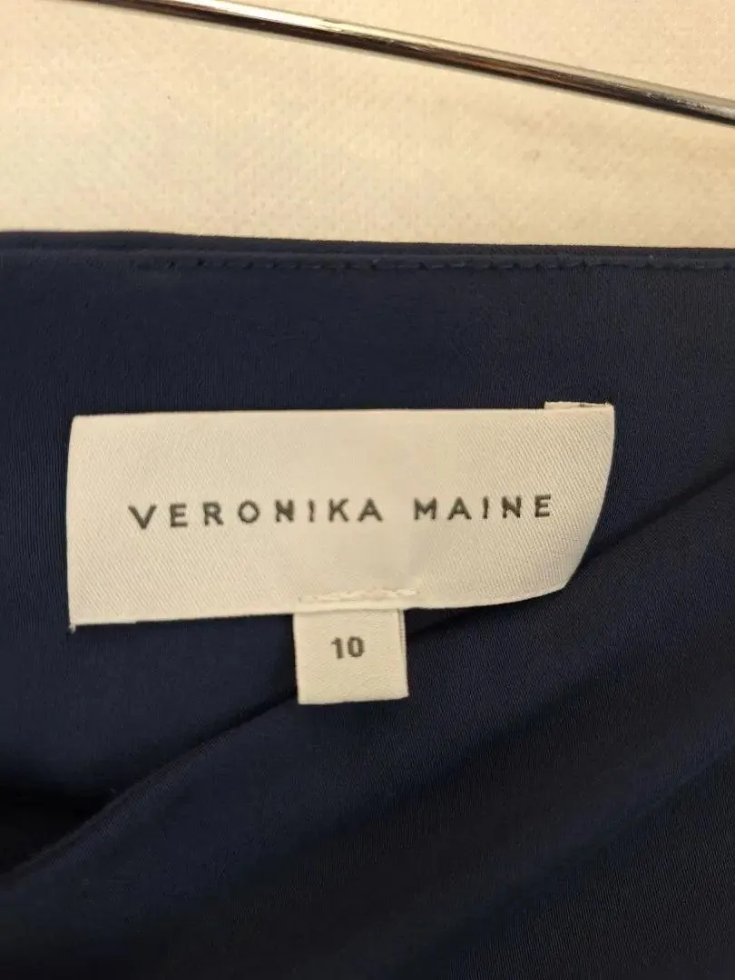 Veronika Maine Sleek Ink Palazzo Pants Size 10