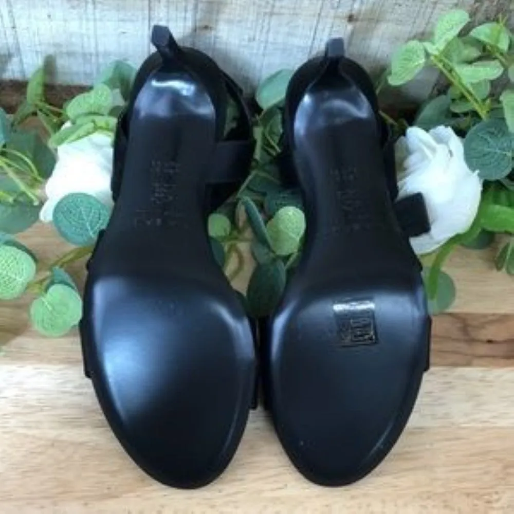 Via Spiga Jett Sandal, Size 8 M - Black