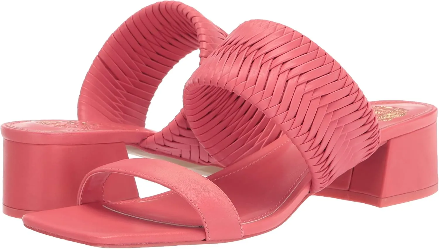 Vince Camuto Women's Shamira Woven Sandal Heeled