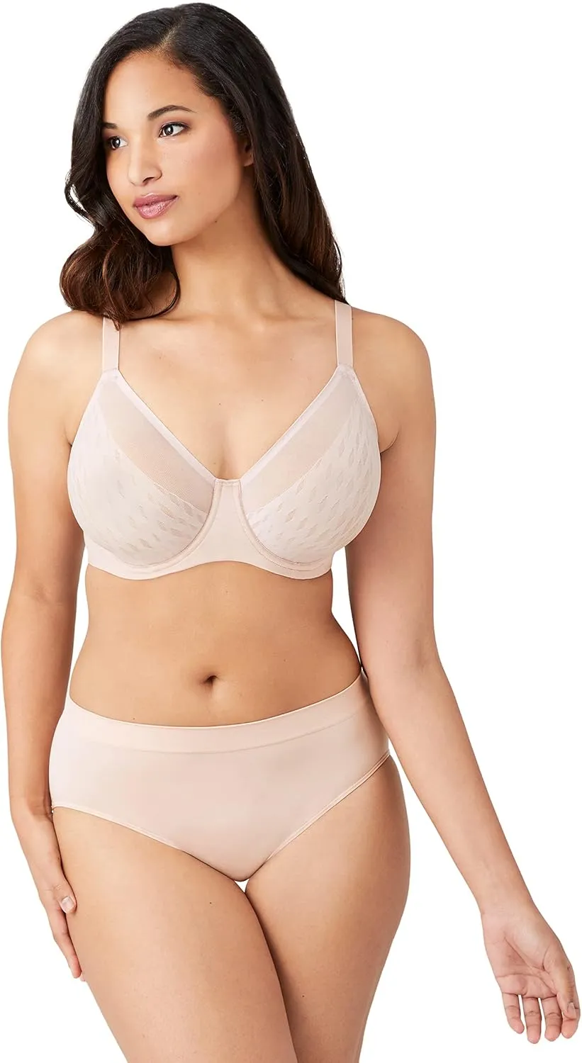 Wacoal Women's Elevated Allure Seamless Unlined Underwire Bra
