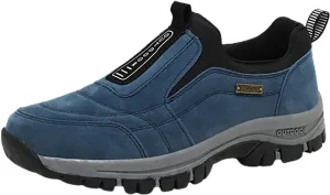 Walking Shoes For Men Slip-On Loafer Trekking Shoes Work Sneakers Waterproof Sneakers Hiking Sneakers Work Shoes