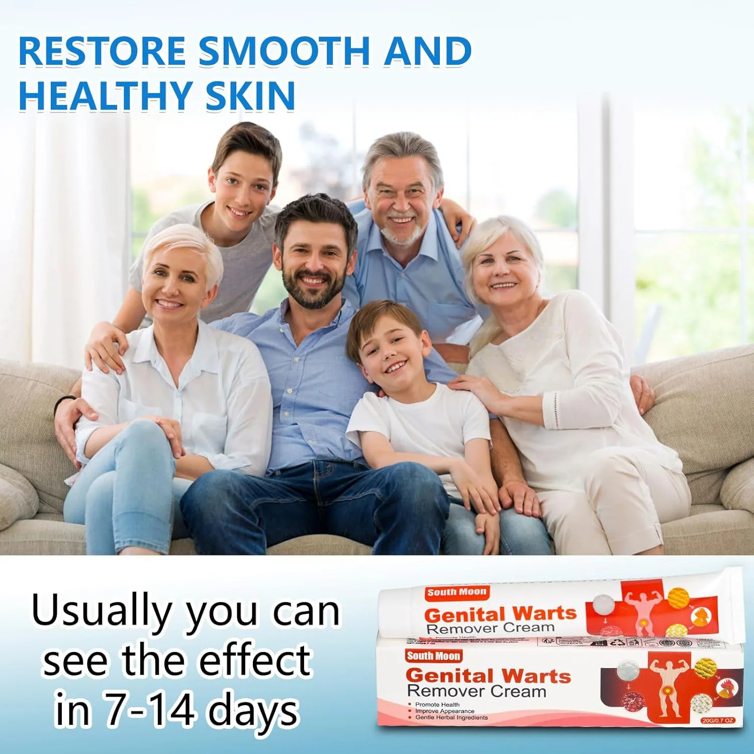 Wart Remover Fast Acting Gel – Strong Freeze Off Treatment for Genital, Plantar, Common Warts, Corns, and Flat Wart -RED-（2PC）