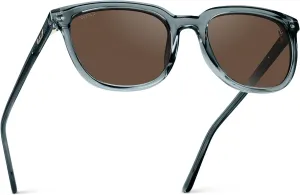 WearMe Pro Polarized Classic Retro Flat Square Unisex Sunglasses