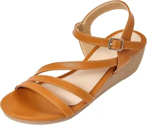 Wedge Sandals for Women Dressy - Summer Comfortable Platform Womens Sandal