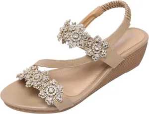 Wedge Sandals for Women Dressy - Summer Comfortable Platform Womens Sandal
