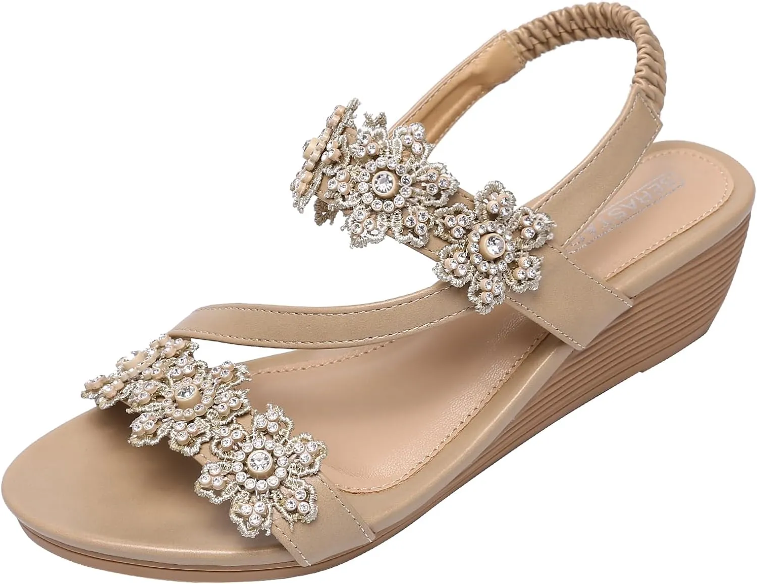 Wedge Sandals for Women Dressy - Summer Comfortable Platform Womens Sandal