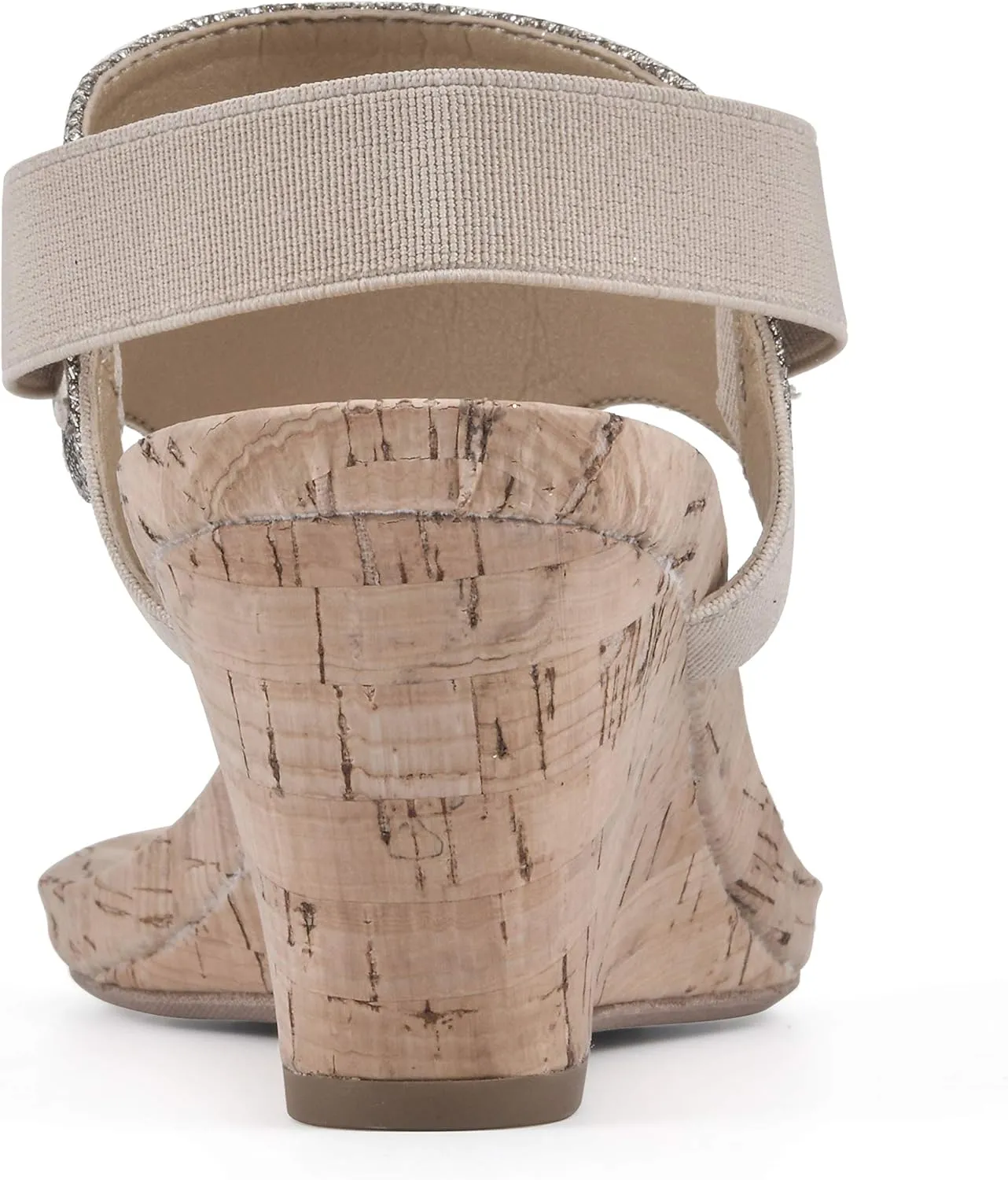 WHITE MOUNTAIN Women's All Good Cork Wedge Sandal