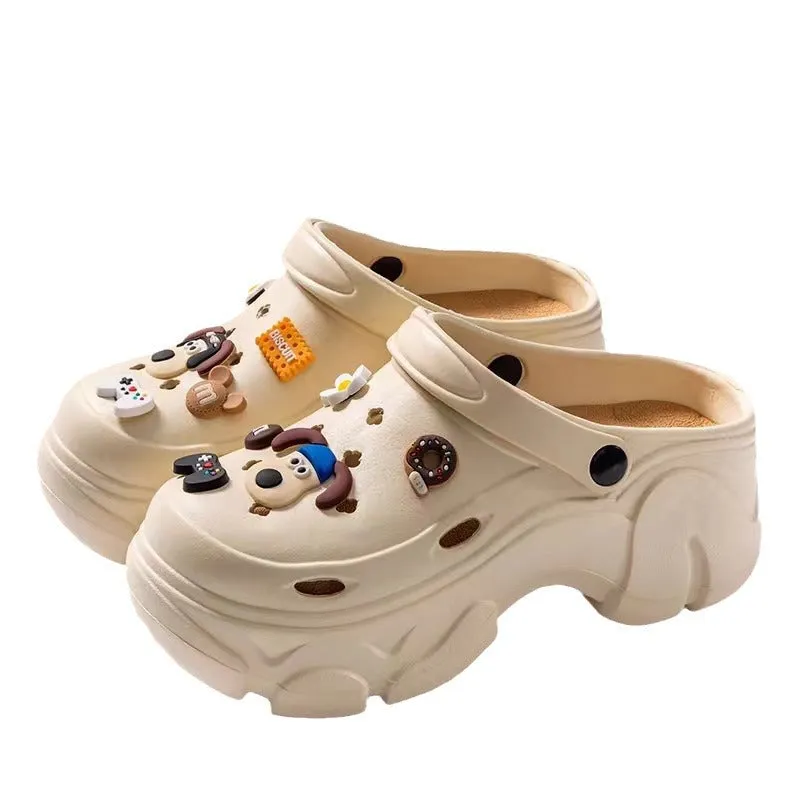 Wholesale summer DIY sandals home slippers increased breathability comfortable women's sandals trend