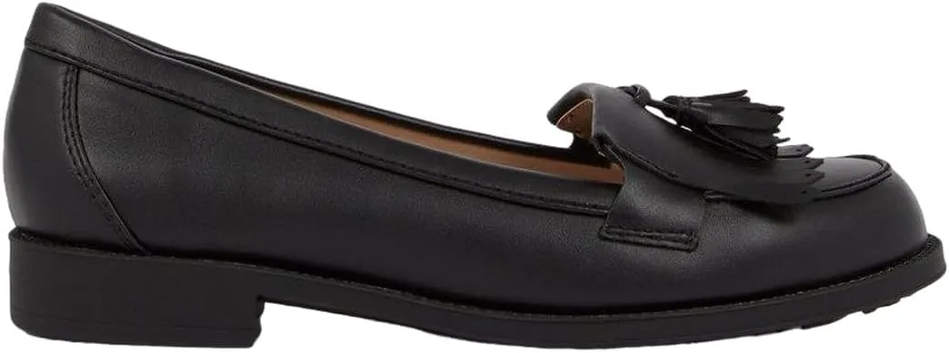 Wide Fit Leigh Fringe Loafers