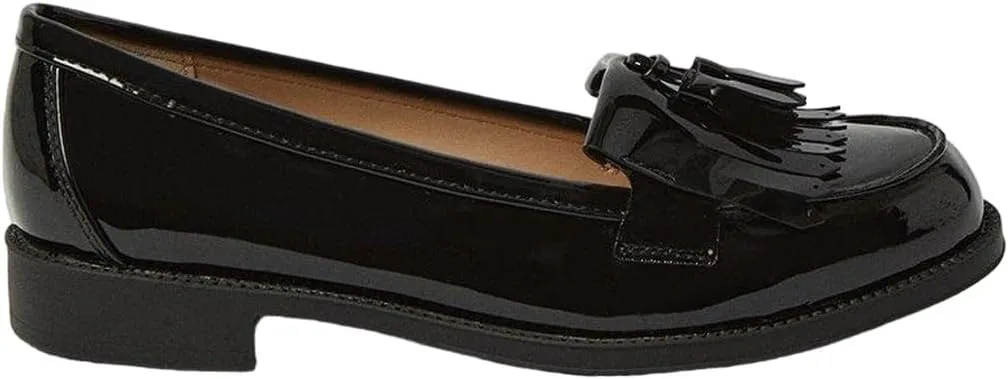 Wide Fit Leigh Fringe Loafers