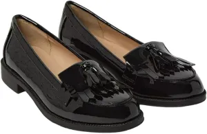 Wide Fit Leigh Fringe Loafers