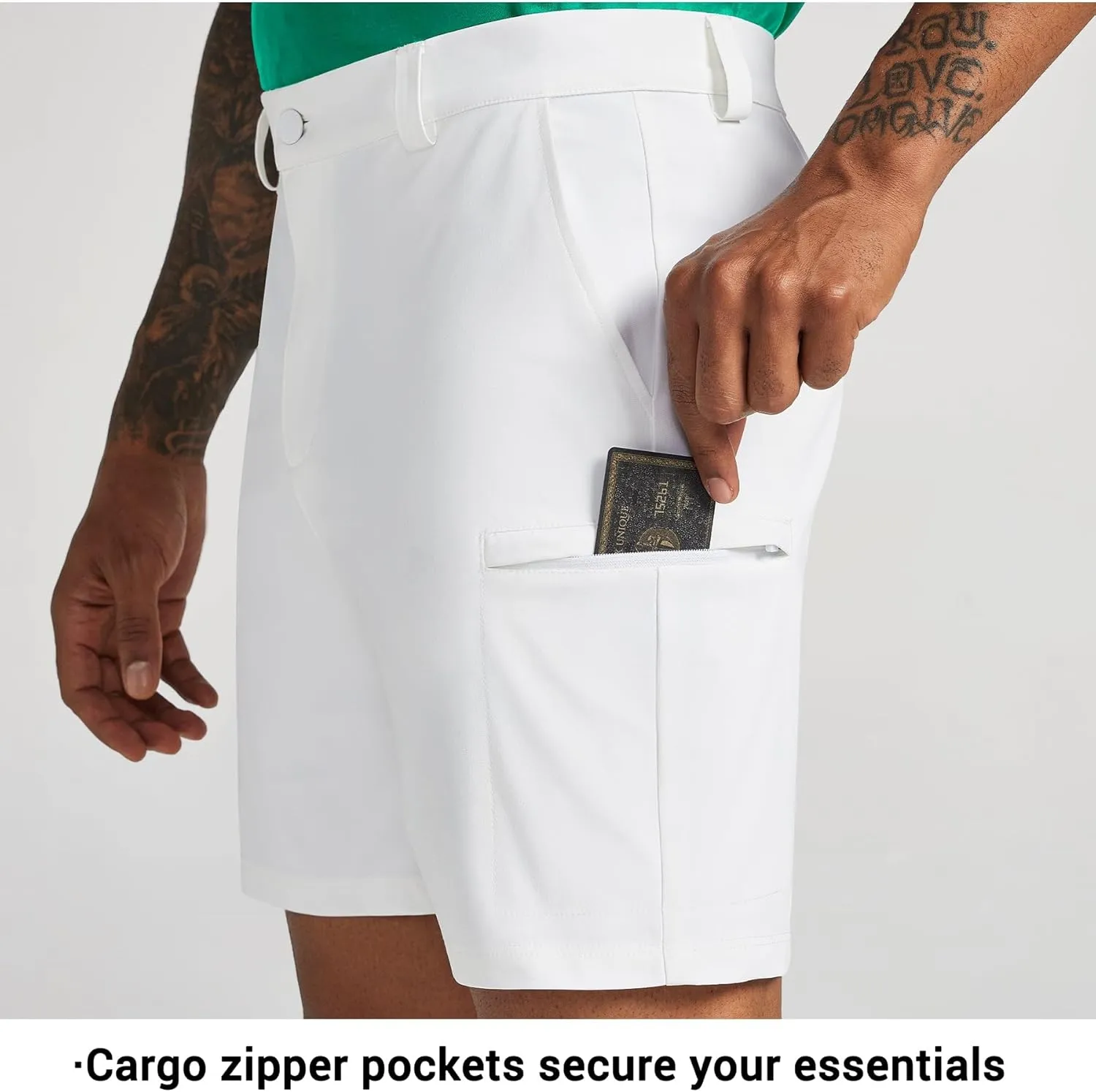 Willit Men's Golf Shorts Stretch Dress Shorts Cargo Quick Dry Athletic Casual Shorts with Pockets 7" 9" 11"