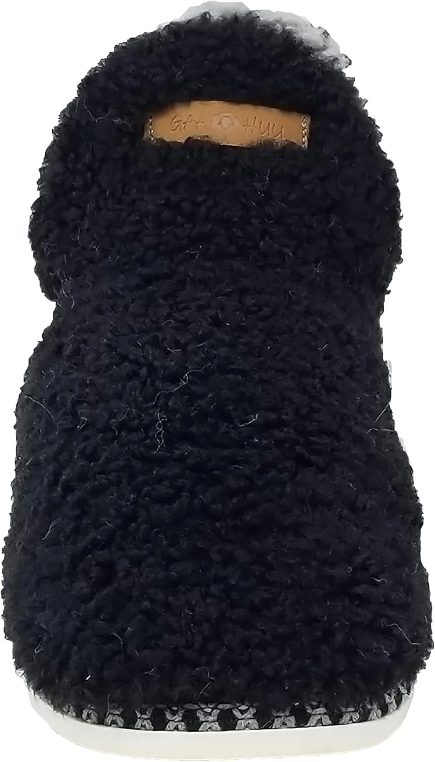 Womens Berber Slipper boot with memory foam