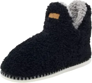 Womens Berber Slipper boot with memory foam
