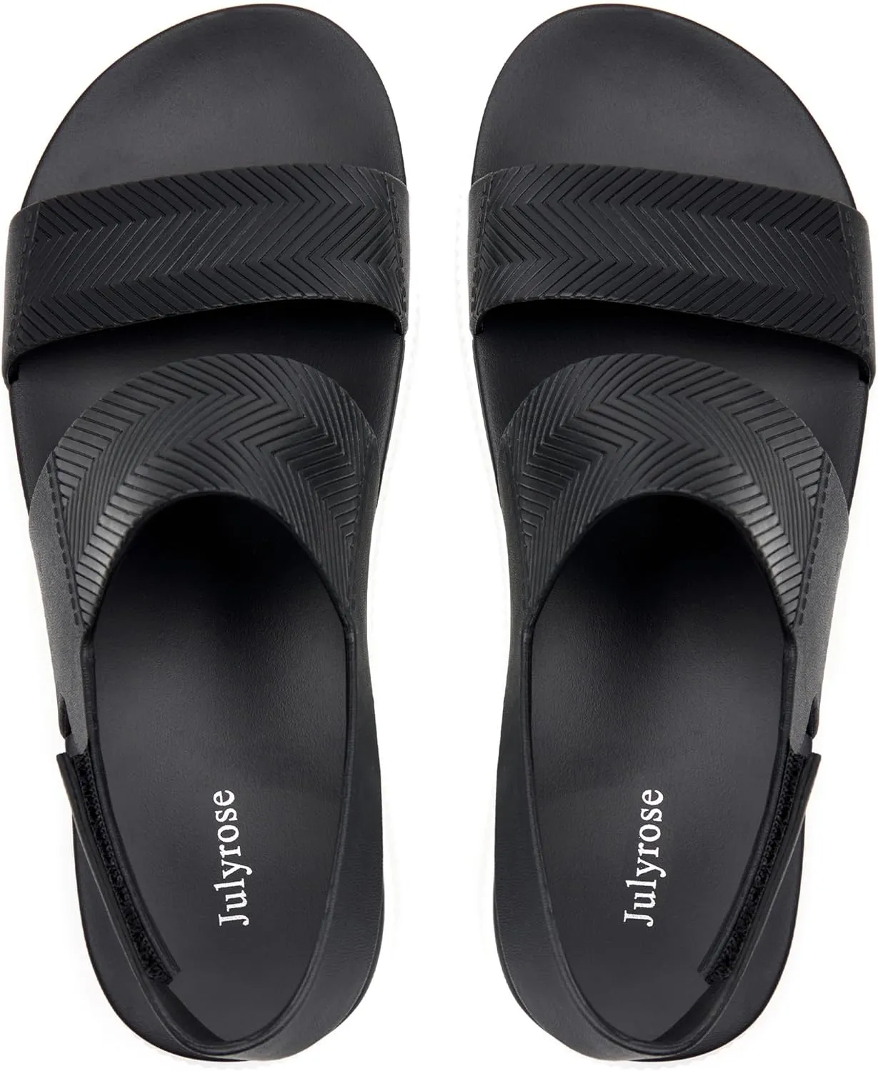 Women's Platform Sandals Lug Sole Comfortable Sandals Lightweight Water-Friendly Summer Beach Sandals