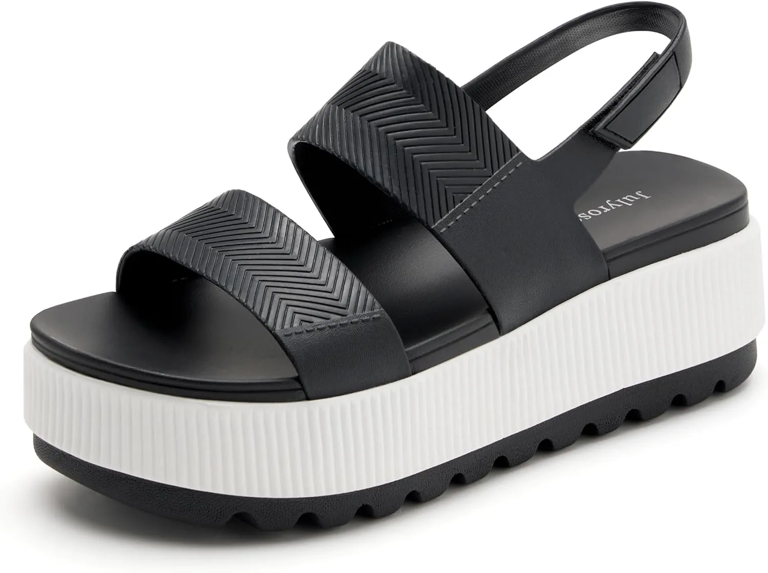 Women's Platform Sandals Lug Sole Comfortable Sandals Lightweight Water-Friendly Summer Beach Sandals