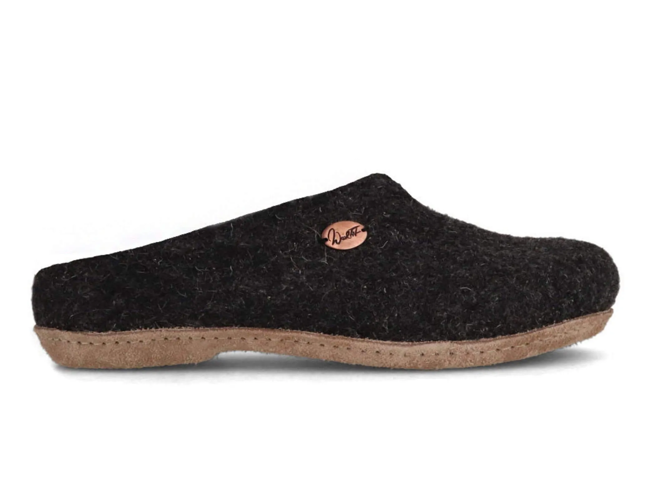 WoolFit Classic | Narrow Slippers with Insoles & Leather Sole