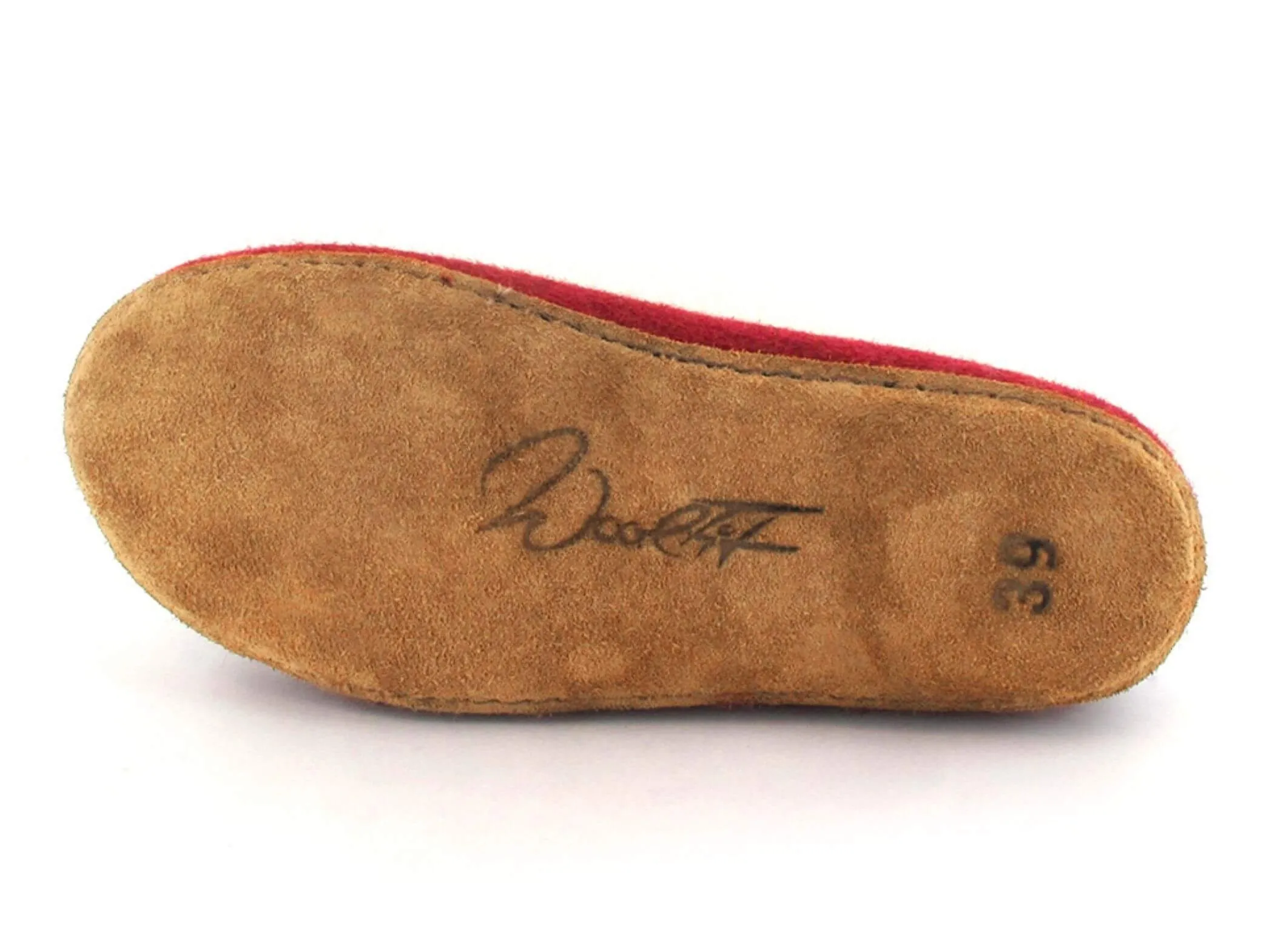 WoolFit Classic | Narrow Slippers with Insoles & Leather Sole