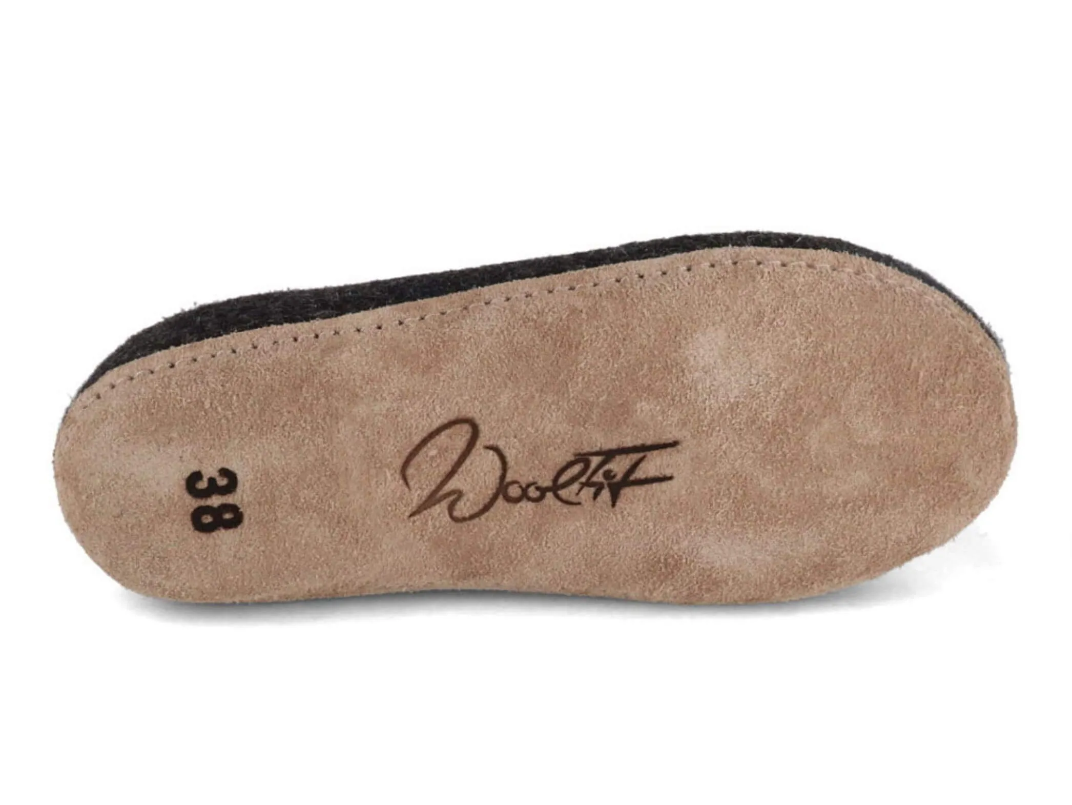 WoolFit Classic | Narrow Slippers with Insoles & Leather Sole