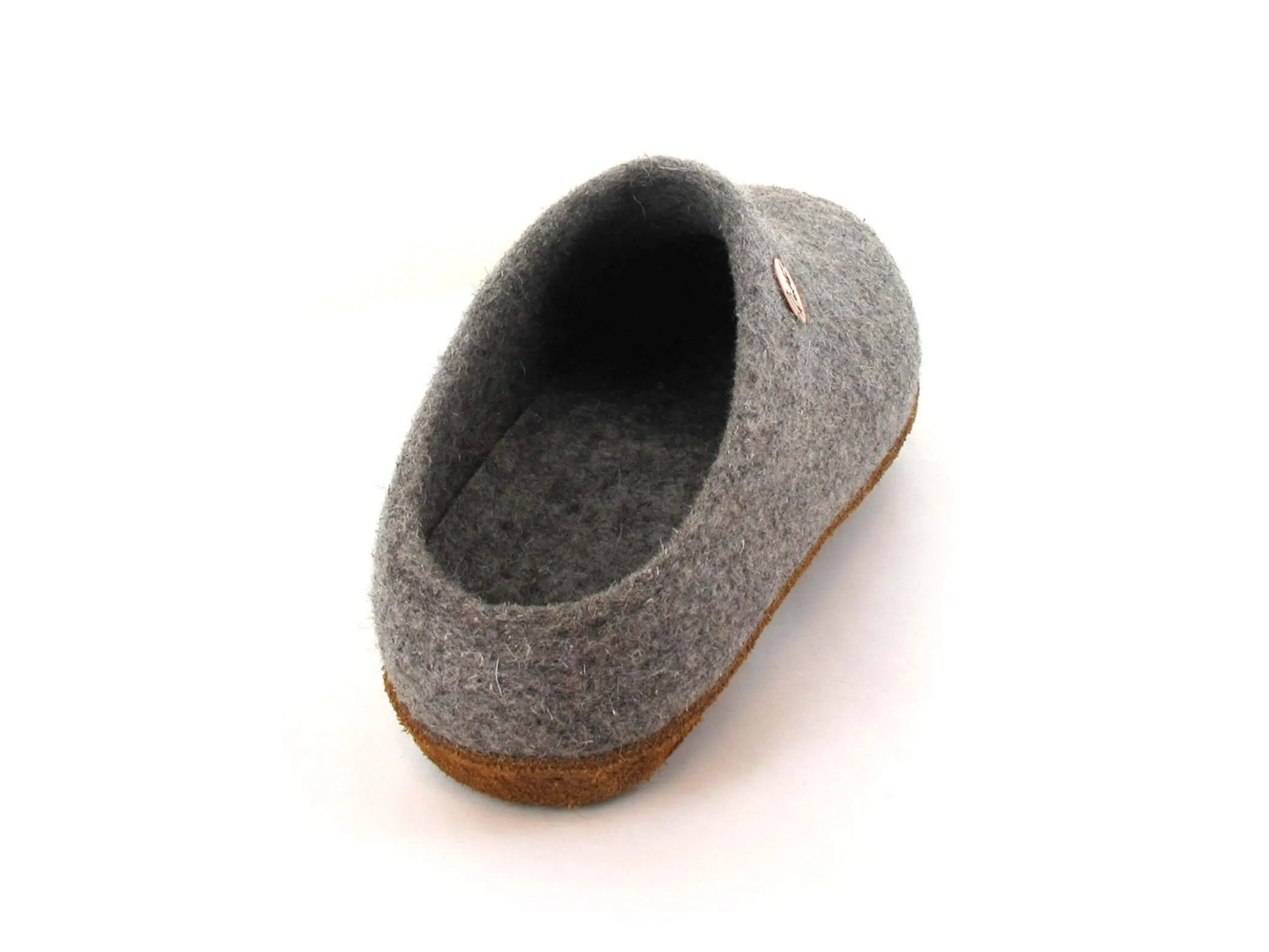 WoolFit Classic | Narrow Slippers with Insoles & Leather Sole